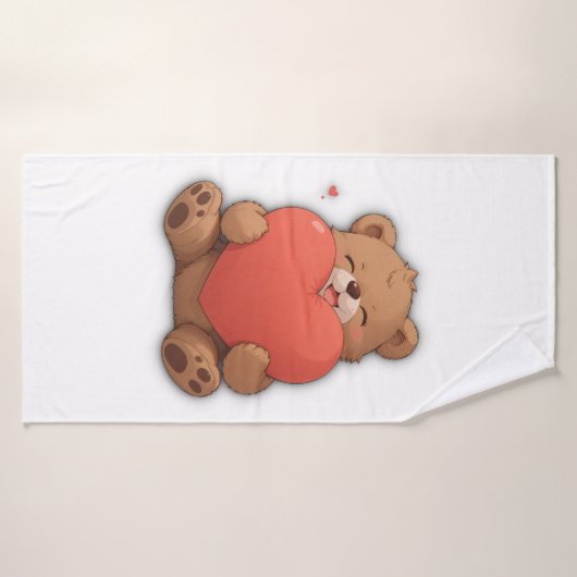Kuddelbär Badehandtuch (Badehandtuch)