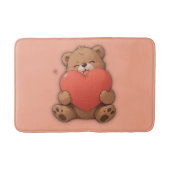 Kuddelbär Badematte (Vorderseite)