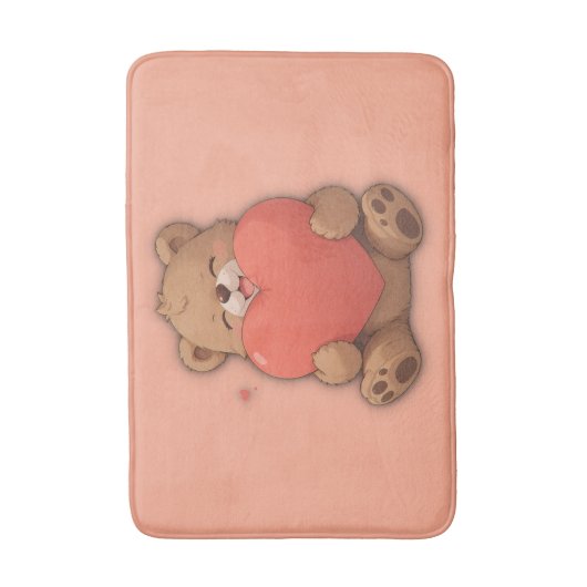 Kuddelbär Badematte (Vorderseite Vertikal)