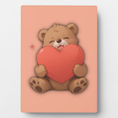 Kuddelbär Fotoplatte (Vorderseite)