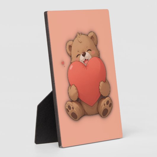 Kuddelbär Fotoplatte (Seite)