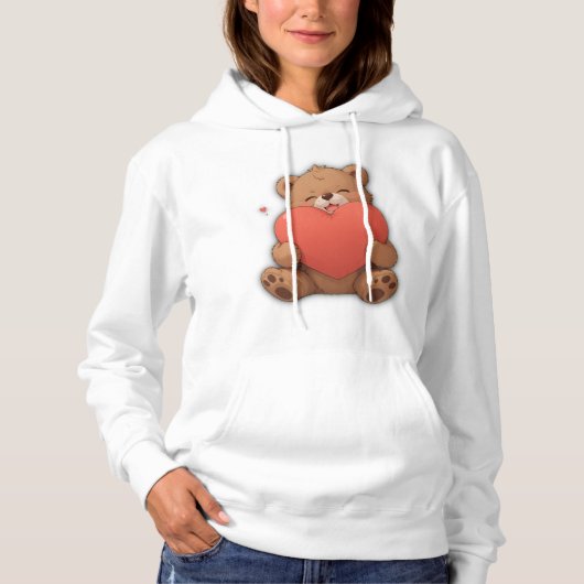 Kuddelbär Hoodie (Vorderseite)