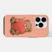 Kuddelbär iPhone Hülle (Rückseite (Horizontal))
