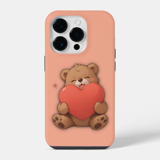 Kuddelbär iPhone Hülle (Rückseite)