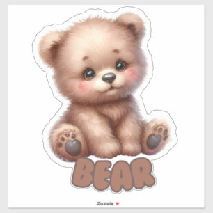 Kuddelbär - Kinderzimmer Aufkleber