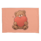 Kuddelbär Kissenbezug (Vorderseite-Links)