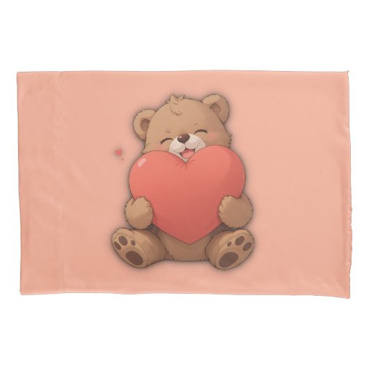 Kuddelbär Kissenbezug (Vorderseite)