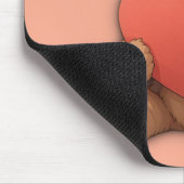Kuddelbär Mousepad (Ecke)