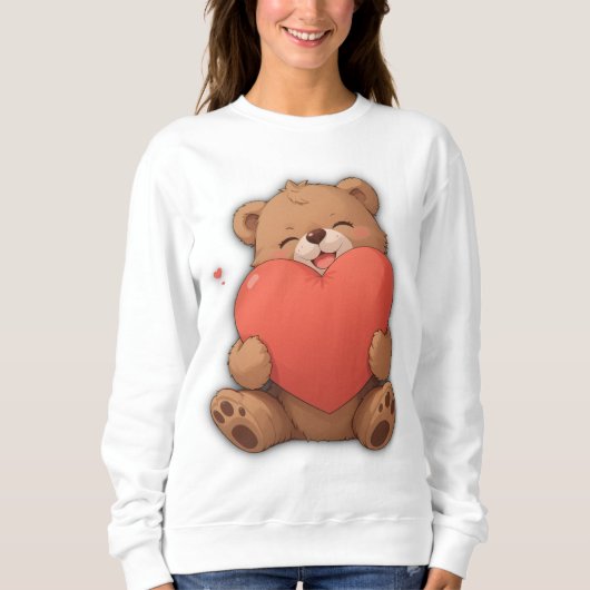 Kuddelbär Sweatshirt (Vorderseite)