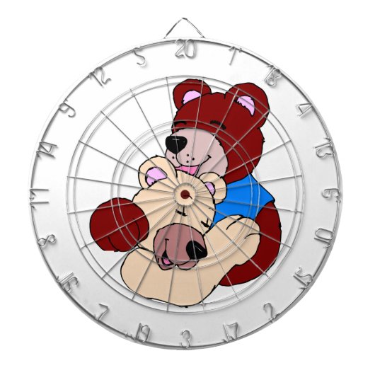 Kuddelbären Dartscheibe (vorne)