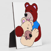 Kuddelbären Fotoplatte (Seite)