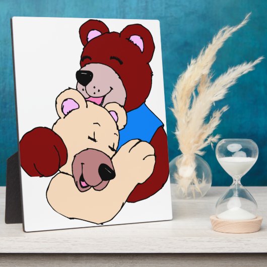 Kuddelbären Fotoplatte (Seite)