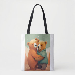 "Kuddelbären in Liebe - Niedlich und gemütlich Tasche