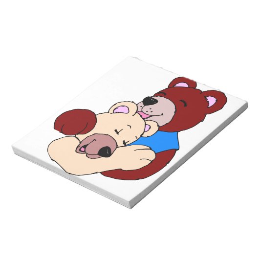 Kuddelbären Notizblock (Rotiert)