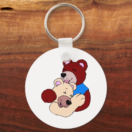 Kuddelbären Schlüsselanhänger (Vorderseite)