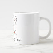 KuddelbärIllustration I Liebe meines Daddy Bären Jumbo-Tasse (Rechts)