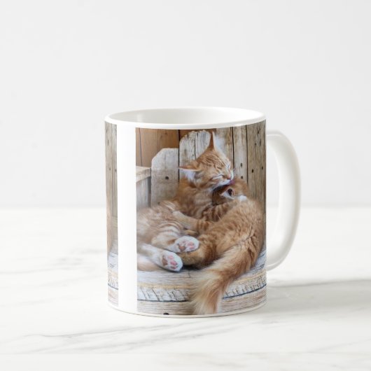 Kuddelkatzen Kaffeetasse (VorderseiteRechts)