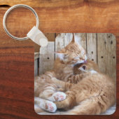 Kuddelkatzen Schlüsselanhänger (Vorderseite)