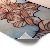 Kuddeln unter einer Südstrand-Sonne Poster (Ecke)