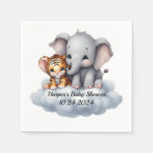 Kuddelwolken Serviette (Vorderseite)