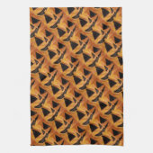 Kuddtel Tilted Smile Jack-O-Lantern Küchentücher (Vertikal)