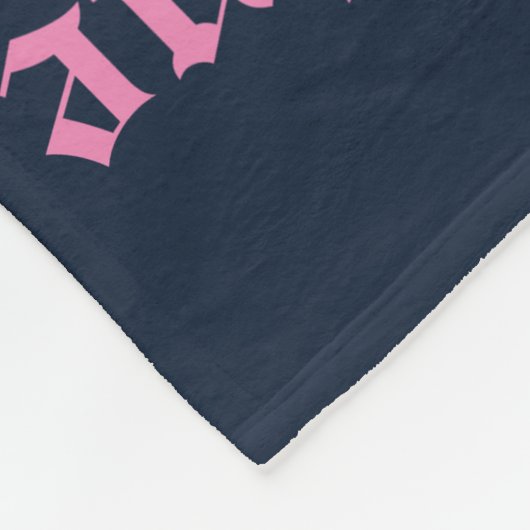 Kuddtel Warme Fleece Personalisiert Name Blanket (Ecke)