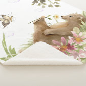 *~* Kudlicher Bär Entspannung der duftenden Blume Sherpadecke (3/4)