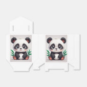 Kudlicher Panda Geschenkschachtel (Ungefaltet)