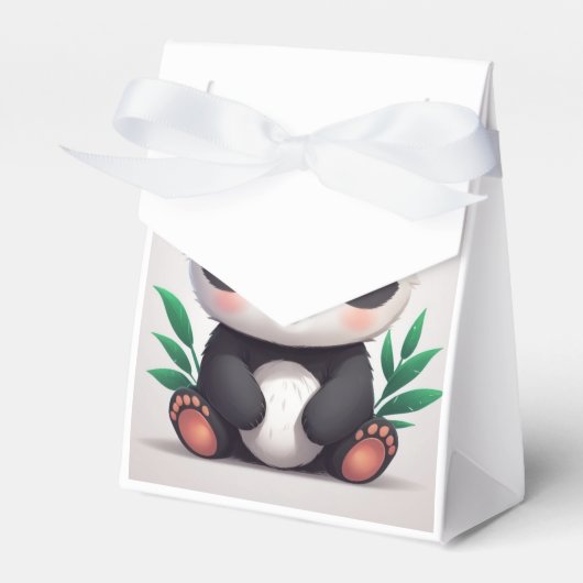 Kudlicher Panda Geschenkschachtel (Vorderseite)