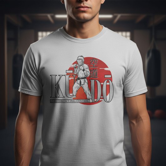 Kudo Martial Art – Full Contact, Full Control T-Shirt