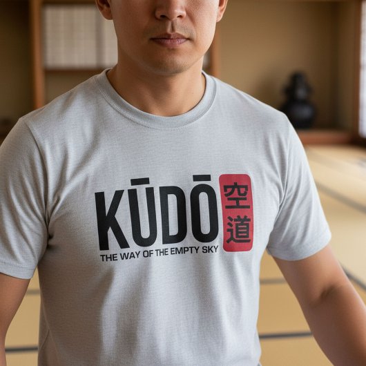 Kudo – Minimal Japanese Martial Arts Emblem T-Shirt