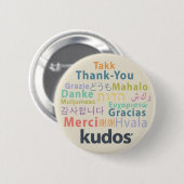 Kudos® Dankes- Button (Vorne & Hinten)