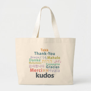 Kudos® Dankes- Jumbo Stoffbeutel