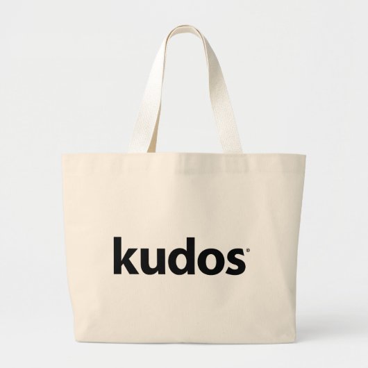 Kudos® Jumbo Stoffbeutel (Vorne)