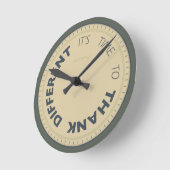 Kudos® Runde Wanduhr (Winkel)