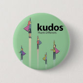 Kudos® Superheld Button (Vorderseite)