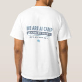 KUDOS Themed AI Camp T - Shirt (Rückseite)