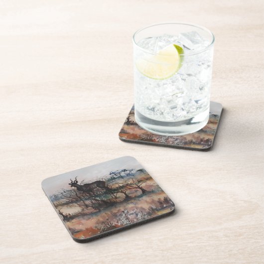 Kudu Bull Untersetzer (Rechte Seite)