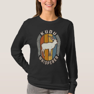 Kudu-Flüsterer Vintage Klassiker Retro Tierliebe T-Shirt