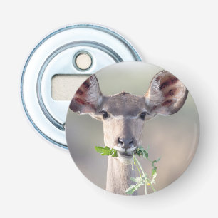 Kudu-Portrait Flaschenöffner