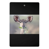 Kudu-Portrait Mini Klemmbrett (Rückseite)