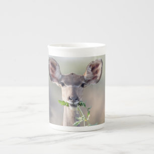 Kudu portrait porzellantasse