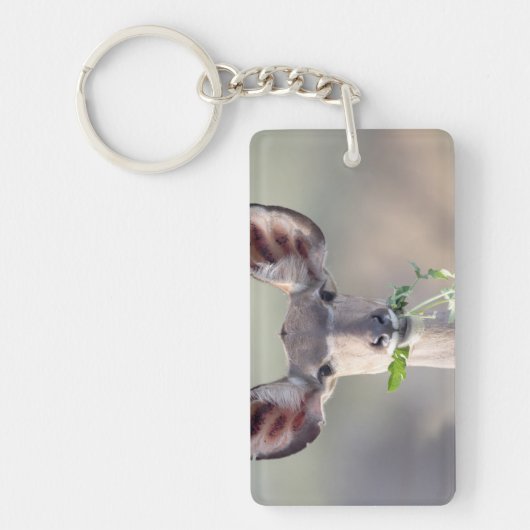 Kudu-Portrait Schlüsselanhänger (Vorderseite)