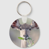 Kudu-Portrait Schlüsselanhänger (Vorderseite)