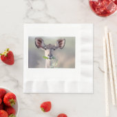 Kudu-Portrait Serviette (Beispiel)