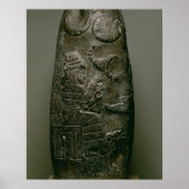 Kudurru of Nazimaruttash, König von Babylon, c.132 Poster (Vorne)