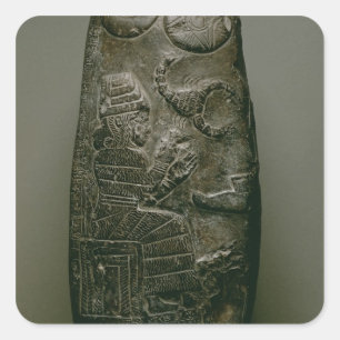 Kudurru of Nazimaruttash, König von Babylon, c.132 Quadratischer Aufkleber