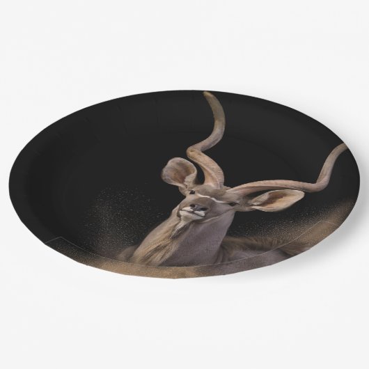 Kudus Geist Pappteller (Schrägansicht)