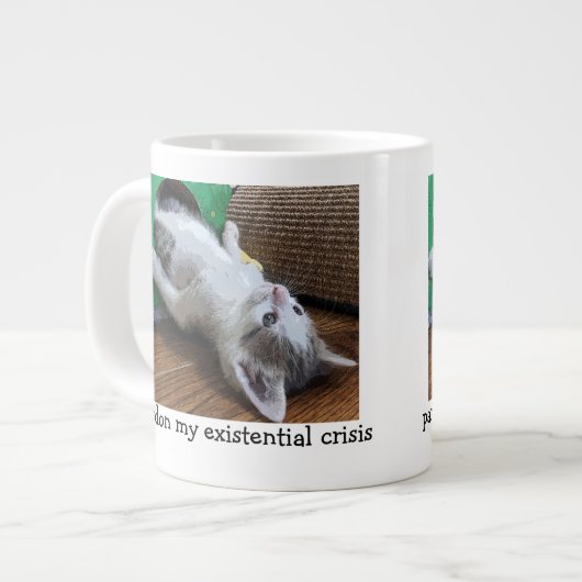 Kudzu und die existenzielle Krise Jumbo-Tasse (Vorderseite Links)