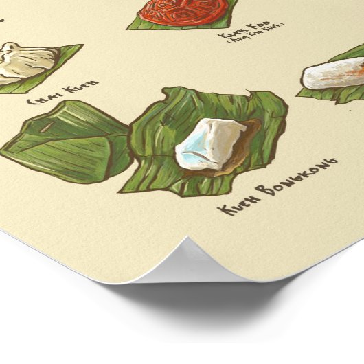 Kueh | 粿 I (A3) Poster (Ecke)